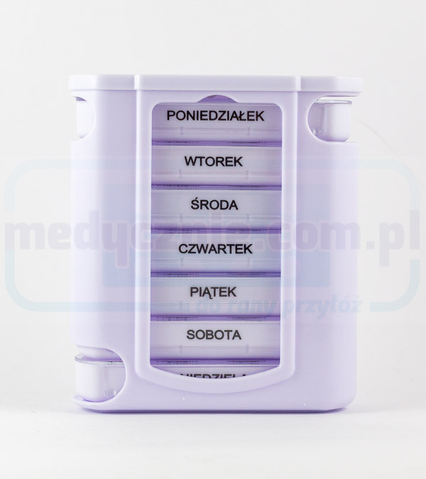 Wöchentlicher Medikamentenbehälter - Standgehäuse